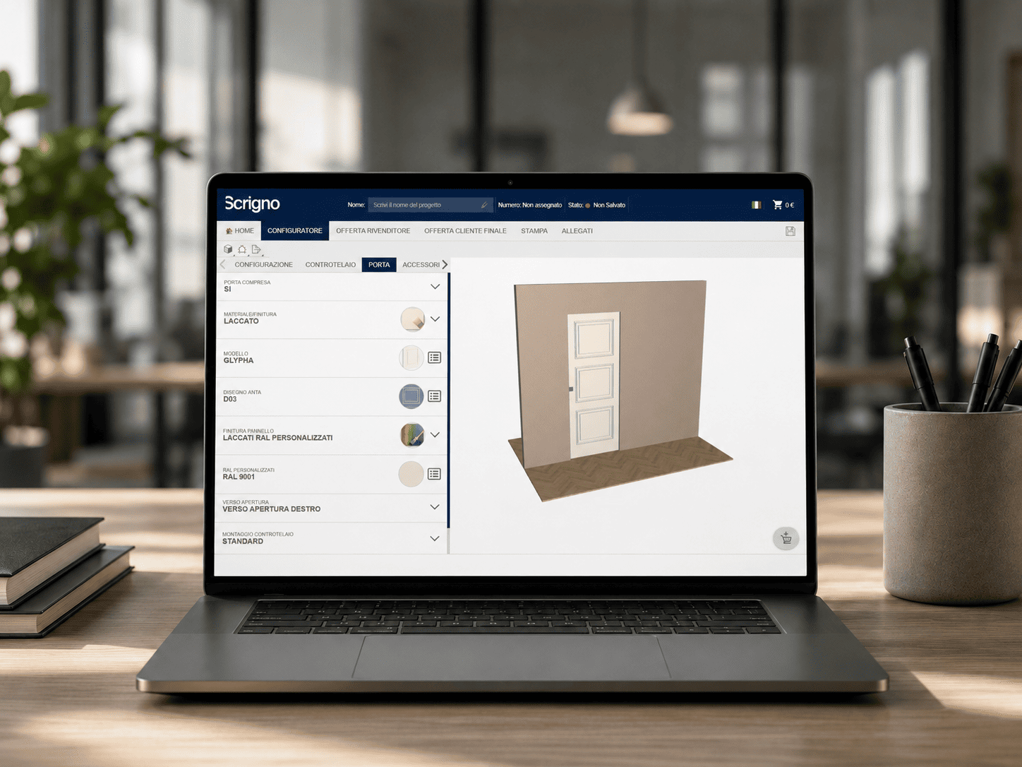 Generazione di offerte e stampe dal configuratore